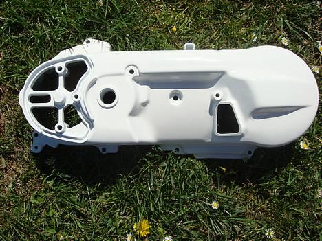 Yamaha Jog AS SOLGT - Mit Nye Varioskjold, er blevet lakeret BLANK hvid billede 15