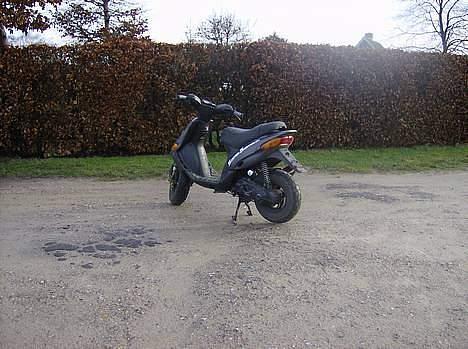 Gilera Stalker # SOLGT # - #Gammelt : Med Sort Blok & Hebo titan Uds & gule blink lys glas & Gammel bagskærm # billede 12
