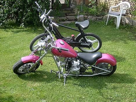 Vespa Ciao - Skrottet - - mMh der står min gamle CHopper :D nice :D hehe billede 2