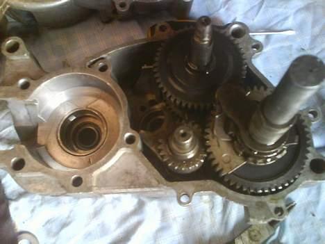 Kreidler RMC Florett 3g - her er min 5g motor ved at blive samlet.:D  billede 8
