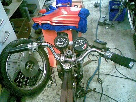 Yamaha FS1 4-gear SOLGT - Hele styret. billede 7