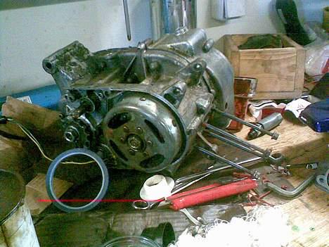 Yamaha FS1 4-gear SOLGT - Motoren. billede 8