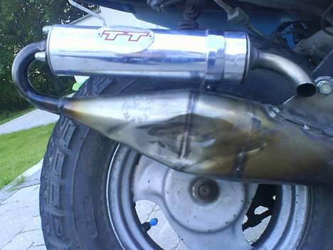 PGO Hot50 (Byttet Til Jog FS) - Mit helt nye Leovince rør efter en Ulykke :/  billede 6