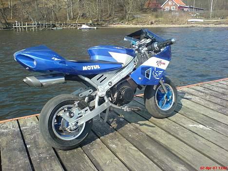 MiniBike Motul Pocket bike /solgt/ billede 5