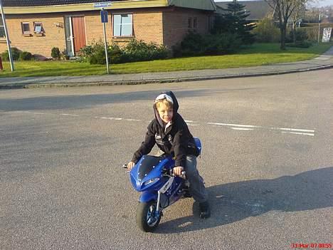MiniBike Motul Pocket bike /solgt/ - passer lige til hans størelse :D billede 13