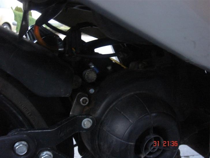 Piaggio * Nrg Solgt - Hjemmelavede udstødnings ophæng,, (rustfritstål) billede 8