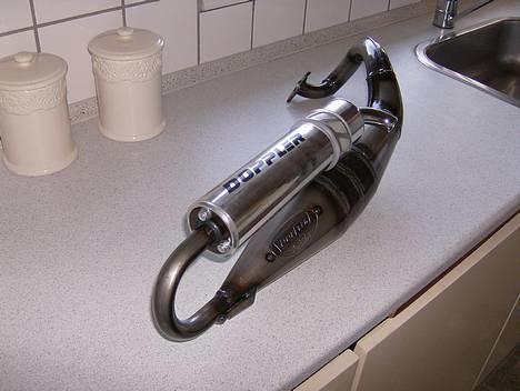 Suzuki fz 50  70ccm solgt - mit nye rør billede 5