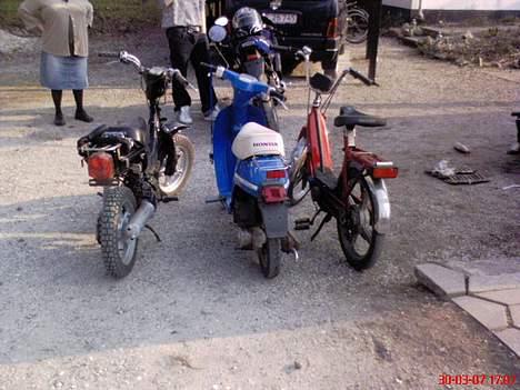 Honda Melody Mini NT 50 (S) - Suzuki FZ50, Honda Melody Mini NT50 & Vespa Piaggio Ciao billede 8