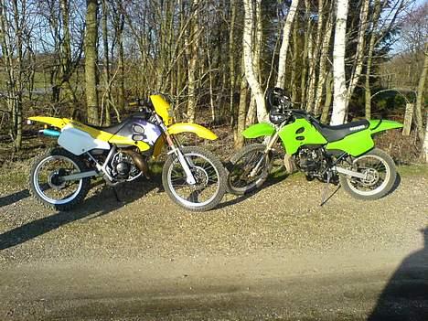 Suzuki Rmx - min til højre og en af gutternes til venstre billede 2