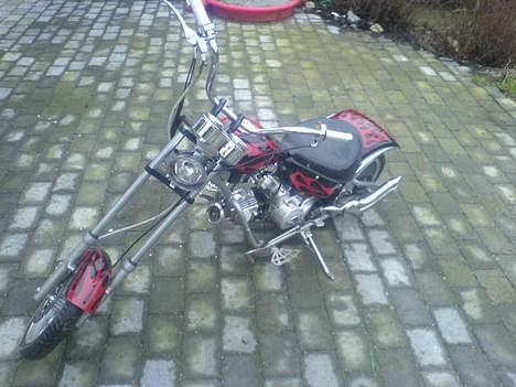 MiniBike Chopper (SOLGT) billede 2