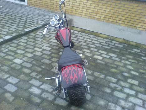 MiniBike Chopper (SOLGT) - meget bredt bag dæk billede 10