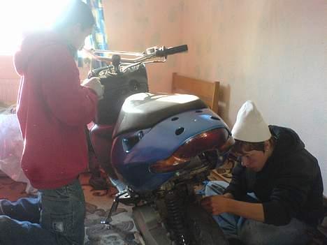 Aprilia sonic PROJEKT LC  (Væk) - før projekt begyndte :D billede 6