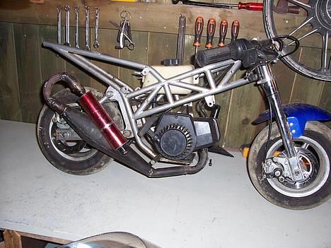 MiniBike Pocketbike *SOLGT* billede 6