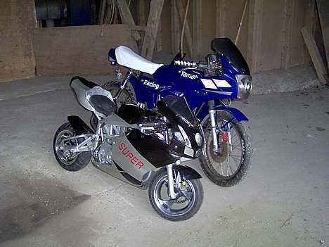 MiniBike 110 ccm. - Min 110 og dennis O´s Yamaha De ser sq godt ud sammen... billede 19