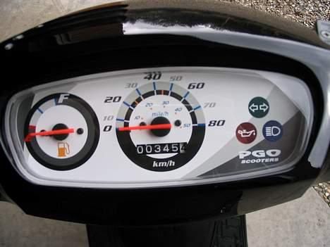 PGO Hot 50 #SOLGT# - Antal km.. Ikk så forfærdelig meget..!! billede 7