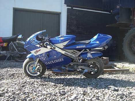 MiniBike 49cc solgt - det var da jeg fik den  billede 1
