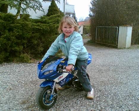 MiniBike Motul Pocket bike /solgt/ - min lille søster! <3 billede 18