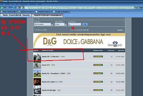 Honda Sfx| Byttet | miss you<3 - jo jo så skete det :) Scootergalleri`s flottes sfx : D heeh ... dejligt billede 3