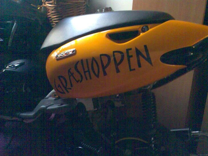 Aprilia Græshoppen 17,10 HK - allernyeste billed nu med de nye klistermærker på og sort vario skjold billede 10