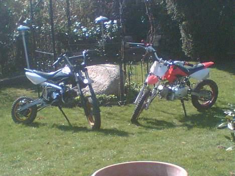 MiniBike Dirt Bike 70 ccm *SOLGT* billede 11