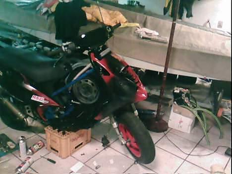 Piaggio NRG baneracer (SOLGT) billede 4