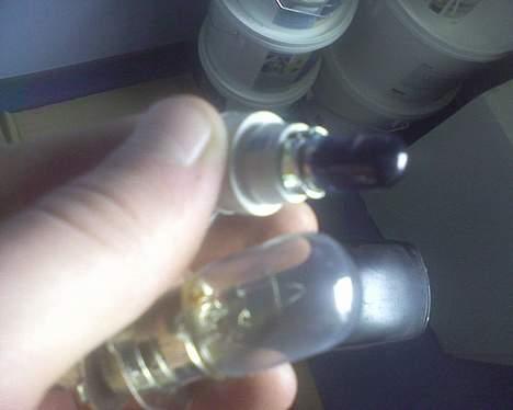 Suzuki fz50 solgt 3 Kg - Blå parkeringlys pære, sjældent fz´er set med parkeringslys. billede 19