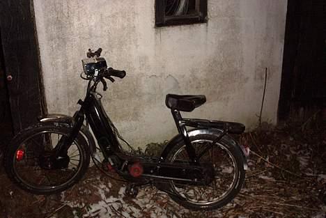 Vespa ciao - i vinters med Suzuki styret istedenfor monza styret. billede 5