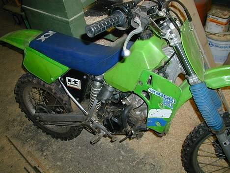 MiniBike Kawasaki 80cc [SOLGT] billede 2