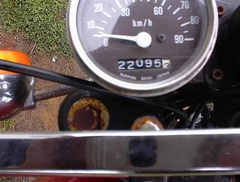 Suzuki DM50 Samurai - Her kan i jo se hvor langt den har kørt :P billede 7