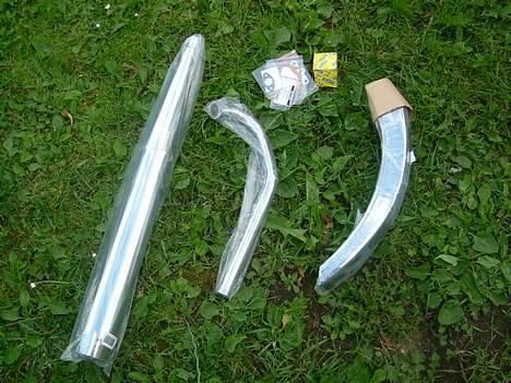 Puch Ms 50 (Projekt) K: fælge - Ny udstødning og stempel og sodsæt og et nyt bagstykke... Der er ogsaa et nyt sæde men bare ikk paa billedet billede 9