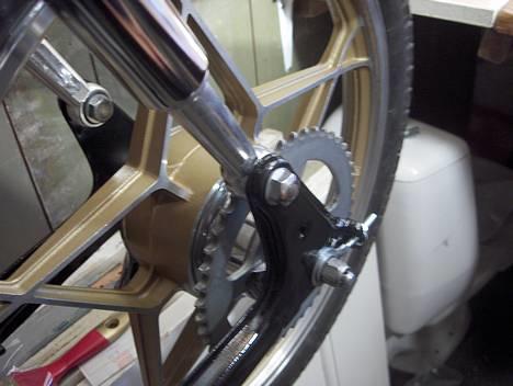 Suzuki K 50 - Baghjul monteret billede 6