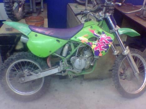 MiniBike Kawasaki / Morini 74ccm - Som den ser ud nu.. billede 1