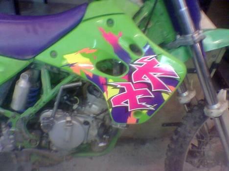 MiniBike Kawasaki / Morini 74ccm - Som den ser ud nu.. billede 2