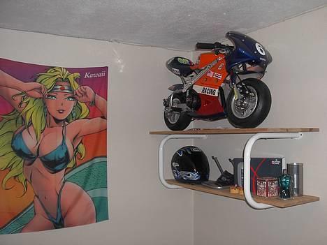 MiniBike Super sport 2 "BYTTET" - I vinterhi på mit værelse... :-) billede 1