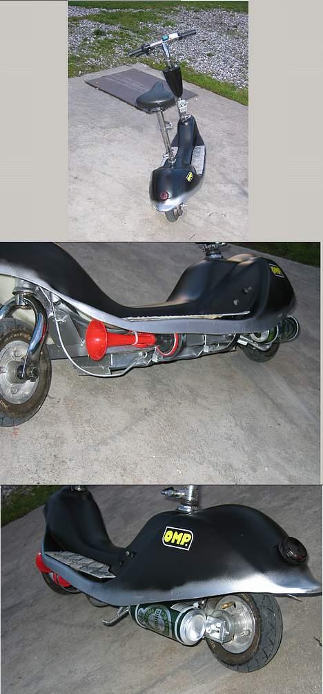 MiniBike el scooter  - Nemlig! lig lige mærke til Kompressor hornet!! og tubotgen!! billede 3