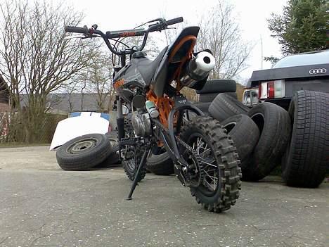 MiniBike Pitpro 125 Dirtbike SOLGT billede 3