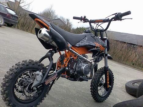 MiniBike Pitpro 125 Dirtbike SOLGT billede 4