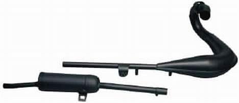 Suzuki K 50 byttet til maxi k - Den nye udstødning..... billede 9