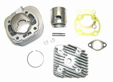 Aprilia sonic - Simonini Hyper Racing 47,6mm Incl Top, Et godt Cylinderkit fra simonini, er kopi af malossi HMR. ø10 Dette cylinderkit er lavet i Alu og kan yde helt op til 14-17hk, Du får ikke noget vildere. Super tilbud! Før pris 1095kr Dette kit udgår af vores pr billede 6