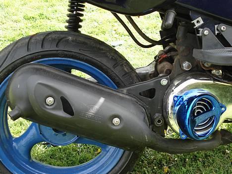 Aprilia rally byttet  - chrom blæserskjold og de nye sr50 fælge og grisetryne nyt billede 5