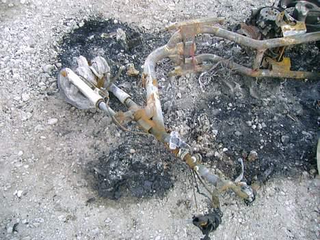 Aprilia Sonic - Stjålet og brændt billede 7