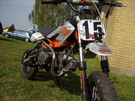 MiniBike Pitpro 125 Dirtbike SOLGT billede 10