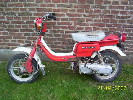 Suzuki FZ 50 solgt  - Sådan så den ud da jeg fik den billede 1