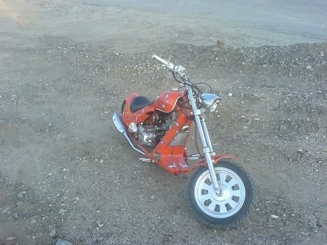 MiniBike chopper 110 ccm (udslogt) billede 1