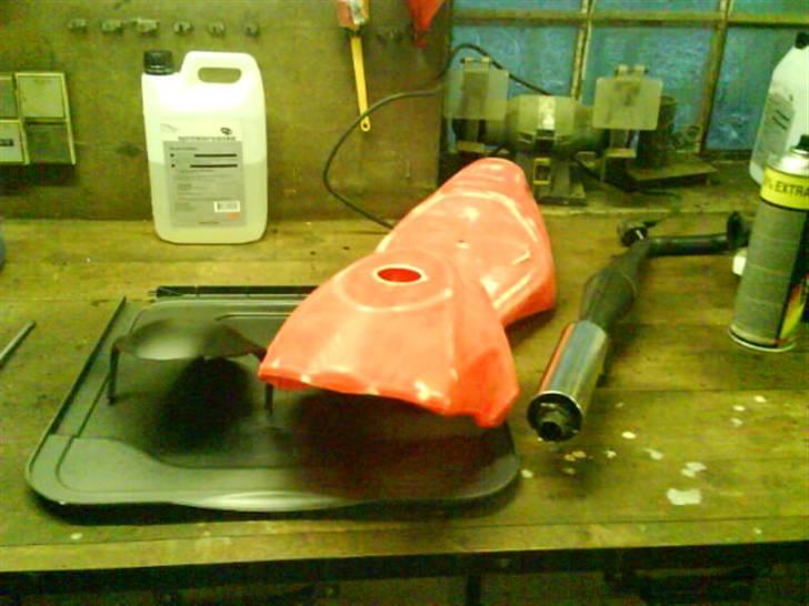 MiniBike banebike - før maling billede 2