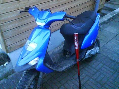 Gilera Stalker byttet til sonic - lædre billed men det skulle da med :P billede 7
