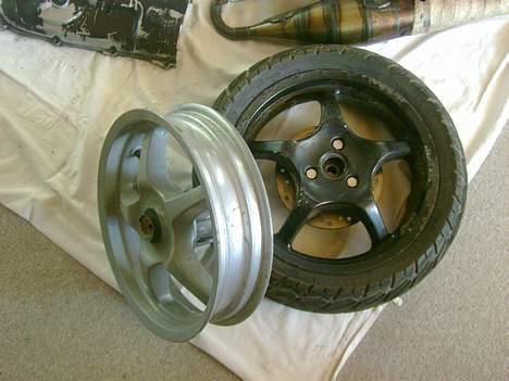 Suzuki street magic solgt :) - mine fælge billede 10