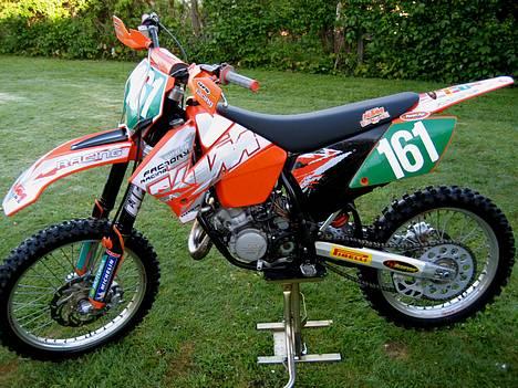 KTM 125 white factory -SOLGT- billede 1