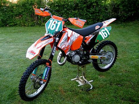 KTM 125 white factory -SOLGT- billede 2