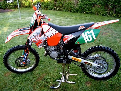 KTM 125 white factory -SOLGT- billede 5